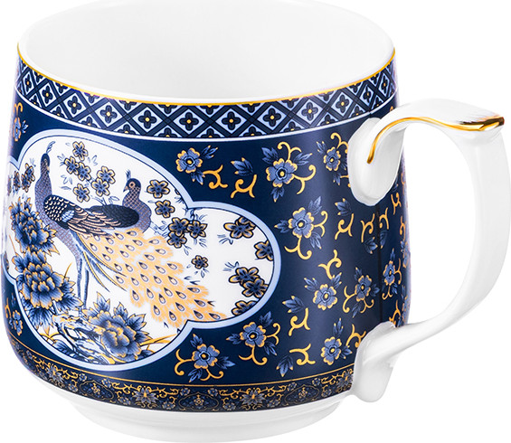 Кружка Elan Gallery Павлин синий / 730857