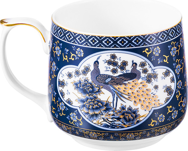Кружка Elan Gallery Павлин синий / 730857