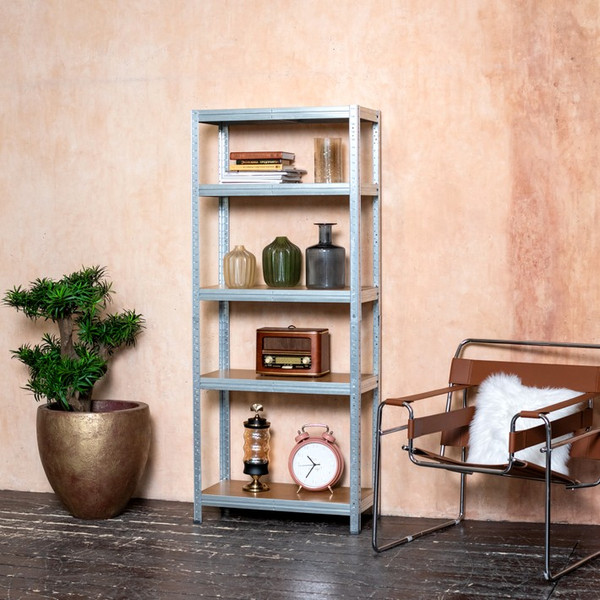 Стеллаж металлический BONUS 180x75x35 пять полок / BS18075355L0