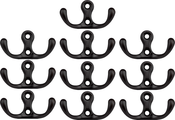 Набор крючков для одежды AKS двухрожковый WP19 - фото