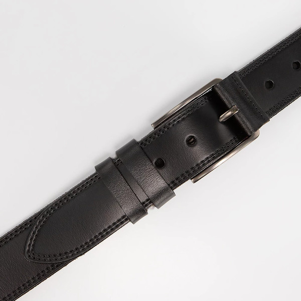 Ремень мужской Poshete 839-M23BK-M-BLK