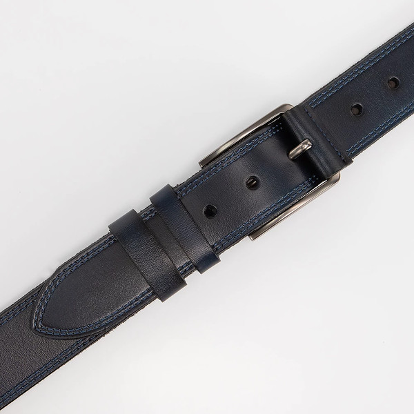 Ремень мужской Poshete 839-M23BK-M-NAV