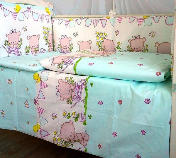 Комплект постельный для малышей Kamisa НД.1.5П - фото