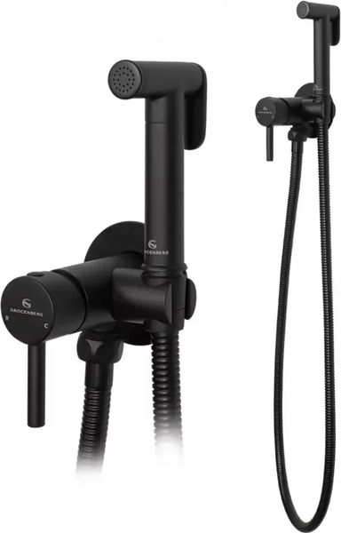 Гигиенический душ со смесителем Grocenberg GB001BL