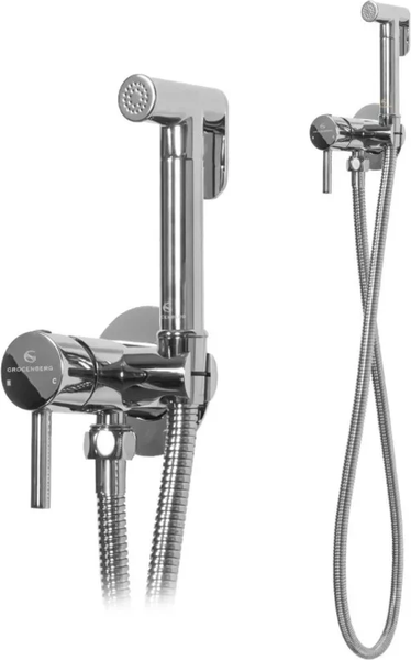 Гигиенический душ со смесителем Grocenberg GB001CR