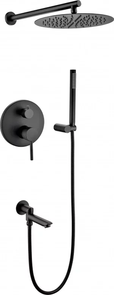 Душевая система со смесителем Grocenberg GB5099BL-1 - фото