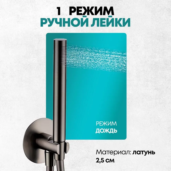 Душевая система со смесителем Grocenberg GB5090BG