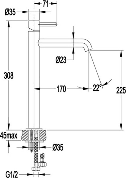 Смеситель Grocenberg GB3029MG