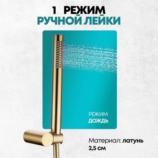 Душевая система со смесителем Grocenberg GB5099MG-3