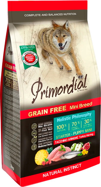 Сухой корм для собак Primordial Dog Puppy Starter Mini / MSP7706 - фото