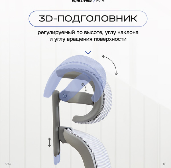 Кресло геймерское Evolution ZX 2