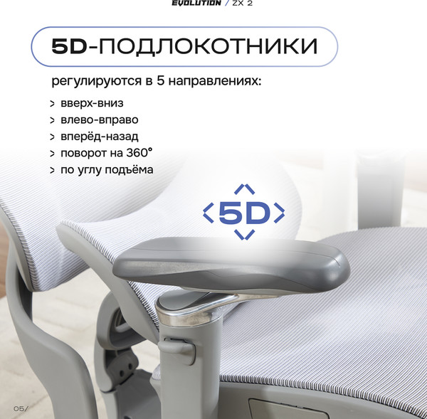 Кресло геймерское Evolution ZX 2