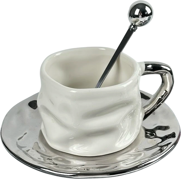 Чашка с блюдцем Lenardi 164-031 - фото