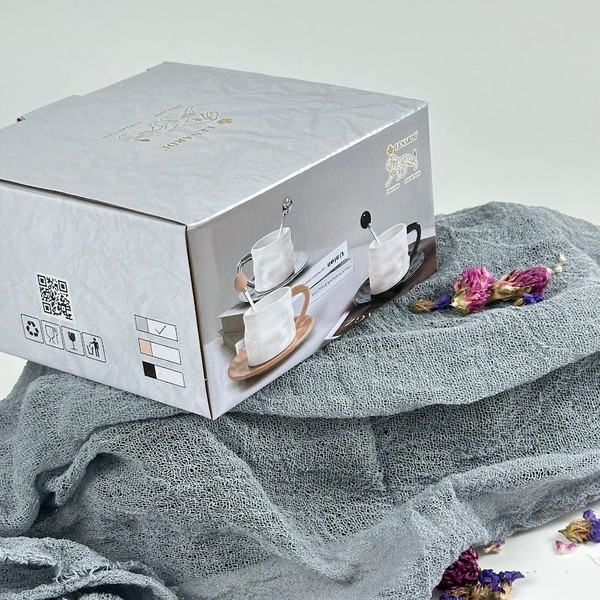 Чашка с блюдцем Lenardi 164-032