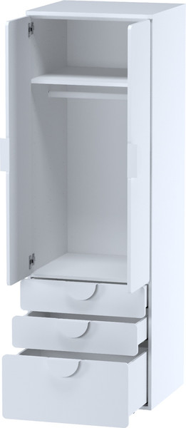 Шкаф Mebelain Пикси 180 Три выдвижных ящика и полка