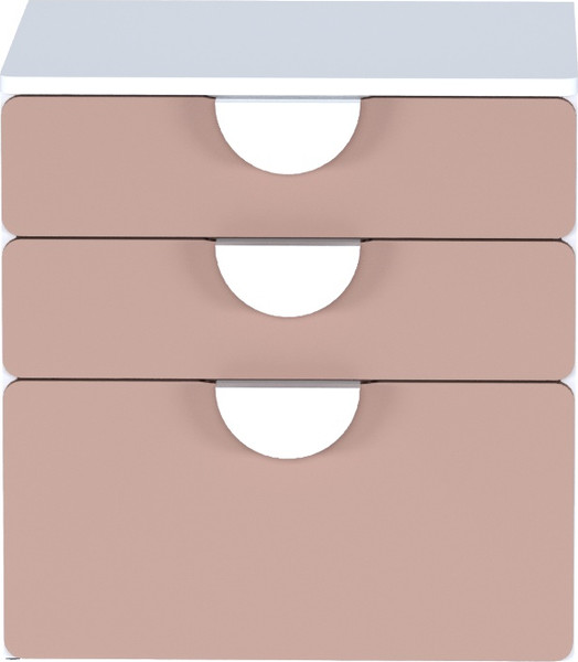 Комод Mebelain Пикси 3 ящика 