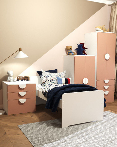 Комод Mebelain Пикси 3 ящика 