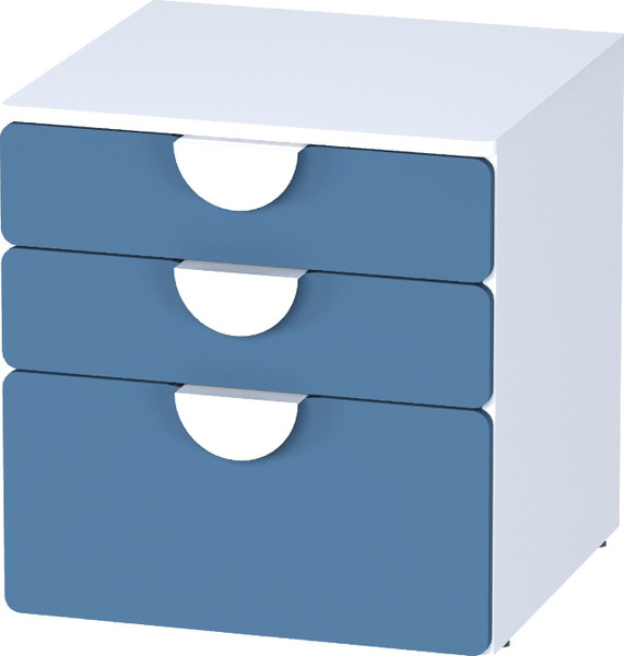 Комод Mebelain Пикси 3 ящика  - фото