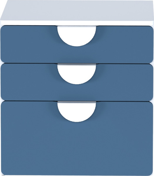 Комод Mebelain Пикси 3 ящика 