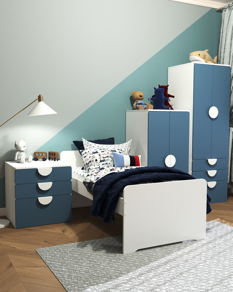 Комод Mebelain Пикси 3 ящика 