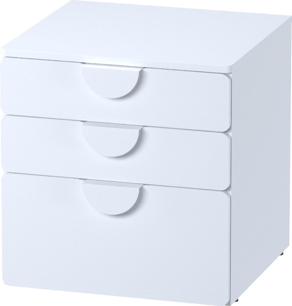 Комод Mebelain Пикси 3 ящика  - фото