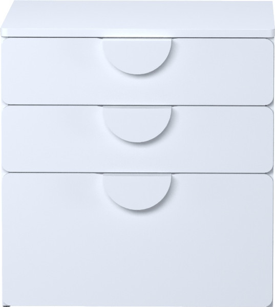 Комод Mebelain Пикси 3 ящика 