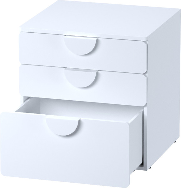 Комод Mebelain Пикси 3 ящика 