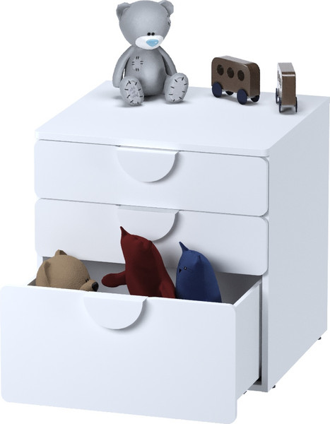 Комод Mebelain Пикси 3 ящика 