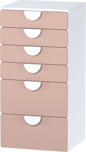 Комод Mebelain Пикси 6 ящиков - фото