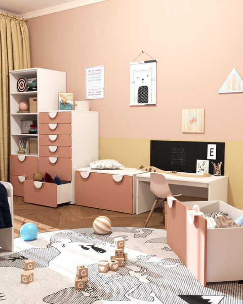 Комод Mebelain Пикси 6 ящиков