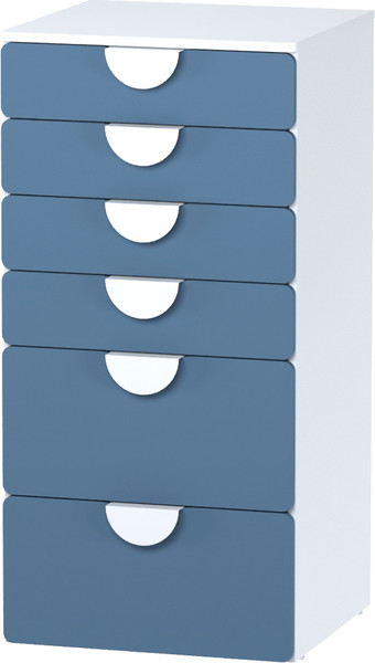 Комод Mebelain Пикси 6 ящиков - фото