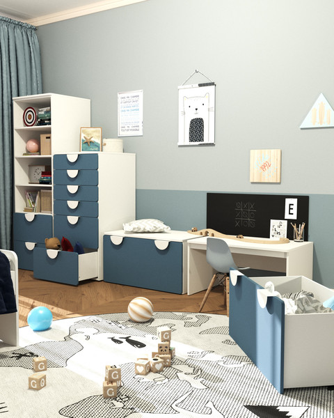 Комод Mebelain Пикси 6 ящиков