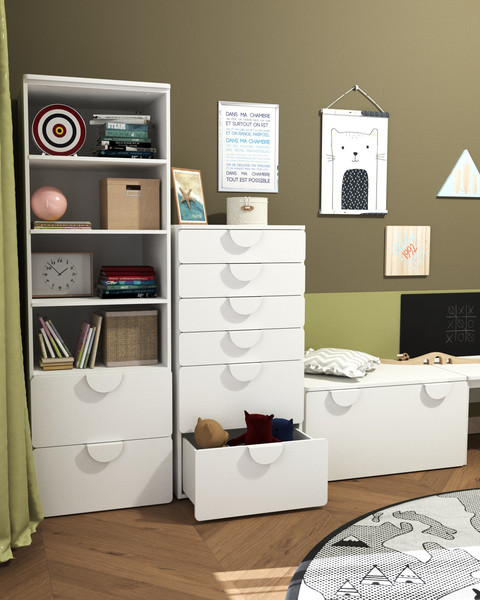 Комод Mebelain Пикси 6 ящиков