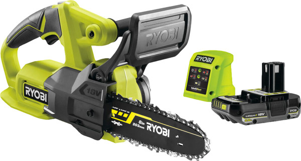 Пила цепная аккумуляторная Ryobi RY18CS20A-125 / 5133005415 - фото