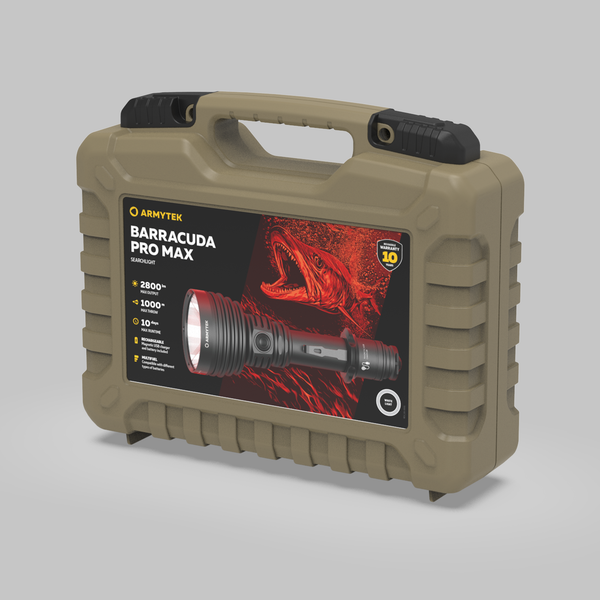 Фонарь Armytek Barracuda Pro Max Magnet USB / F10501C