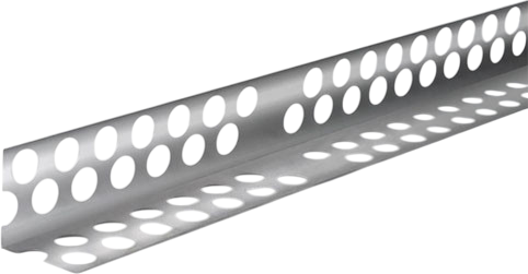 Уголок штукатурный Profigips Алюминиевый перфорированный 22x22x3000мм 0.27мм(н) - фото