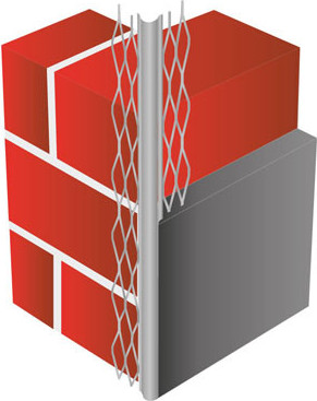 Уголок штукатурный Profigips Алюминиевый для мокрых штукатурок 34мм 3м