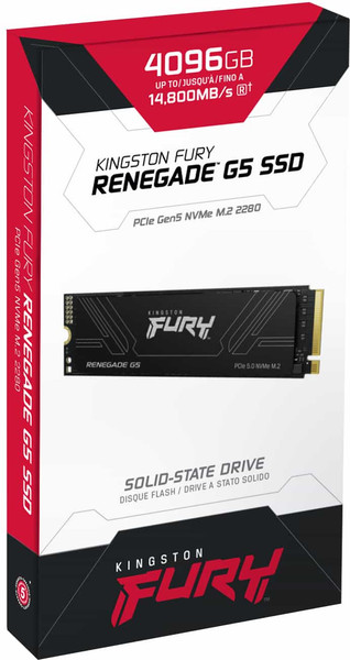 SSD диск Kingston Fury Renegade G5 4TB (SFYR2S/4T0)