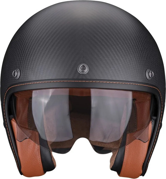 Мотошлем Scorpion Exo Belfast Evo Carbon Solid - фото