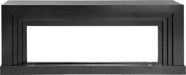 Портал для камина Смолком Galaxy V60 (серый графит/черный) - фото