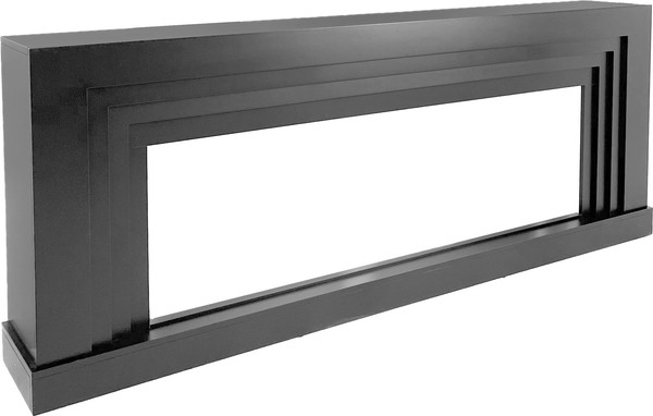 Портал для камина Смолком Galaxy V60 (серый графит/черный)