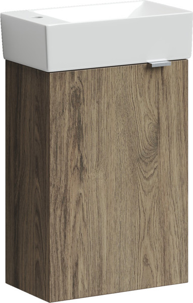 Тумба с умывальником Sancos Mini / MN35ECHL + CN5007 - фото