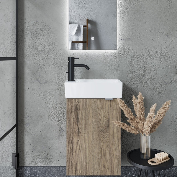 Тумба с умывальником Sancos Mini / MN35ECHL + CN5007