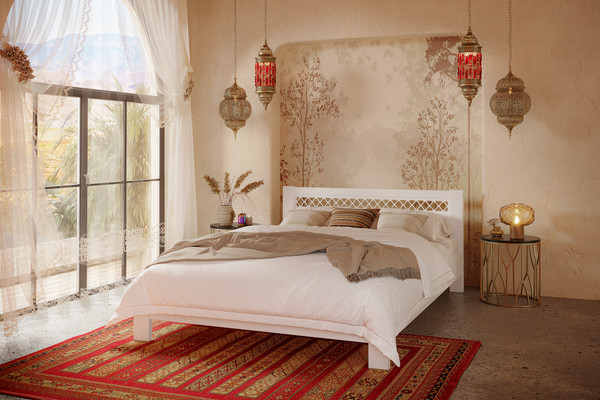 Двуспальная кровать Bravo Мебель Шейла 160х200