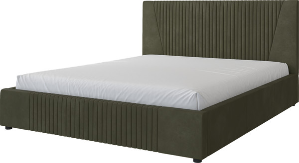 Полуторная кровать Bravo Мебель Нельсон 140х200 без ПМ стандарт 1 вариант - фото