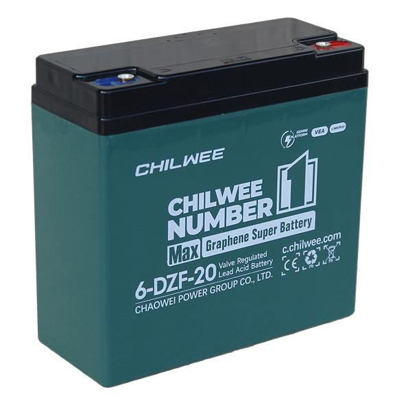 Мотоаккумулятор Chilwee 6-DZF-20X - фото