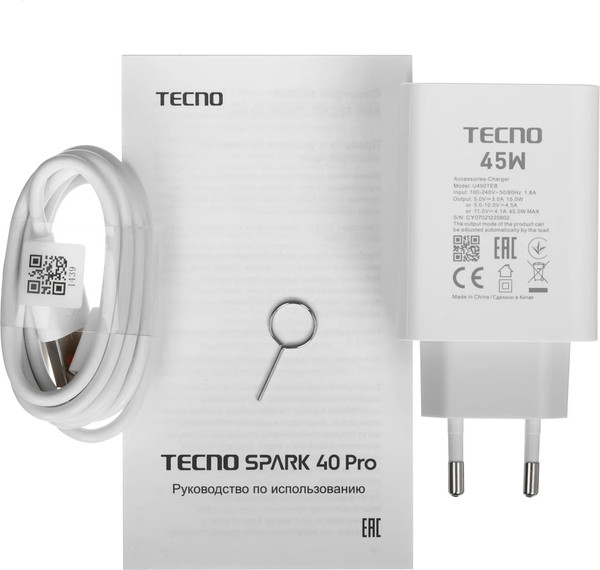 Смартфон Tecno Spark 40 Pro 8GB/256GB