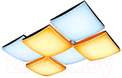 Потолочный светильник Ambrella Orbital FP2326 WH 192W D720*480 - фото