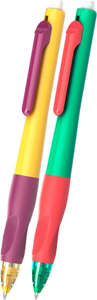 Набор гелевых ручек Erich Krause Kiddy Matic&Grip Dino Art / 63697 - фото