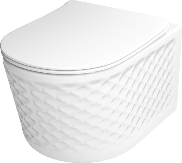 Унитаз подвесной Roxen Vine 530225-01 Rimless Soft Close NC - фото